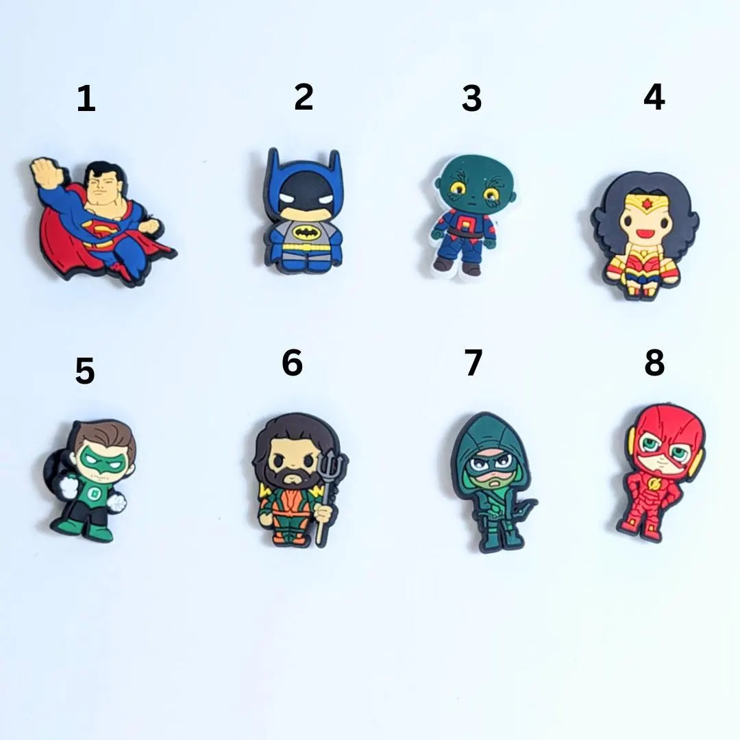 Movie inspired shoe charms