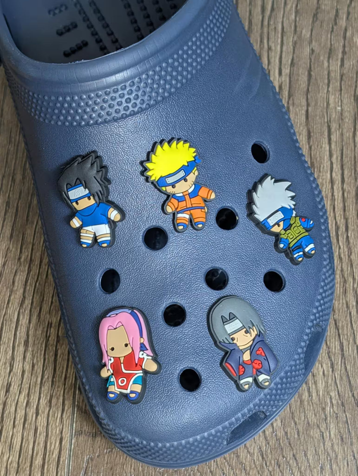 Japanese anime inspired shoe charms