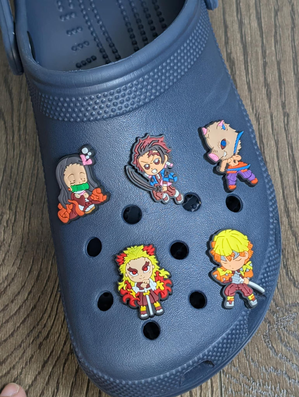 Japanese anime inspired shoe charms