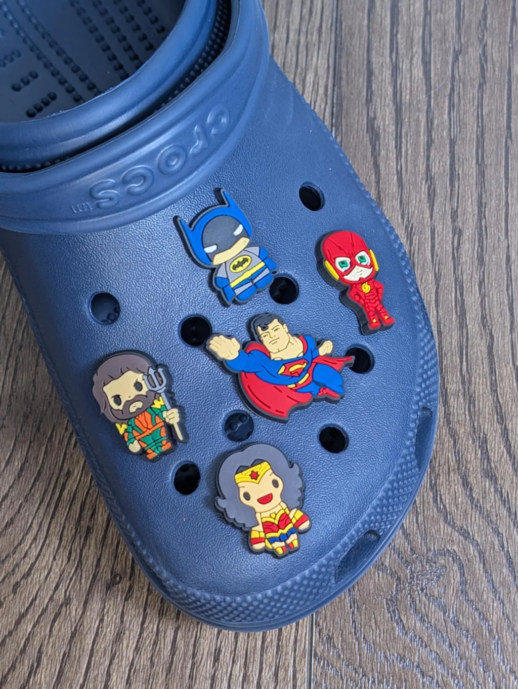 Movie inspired shoe charms
