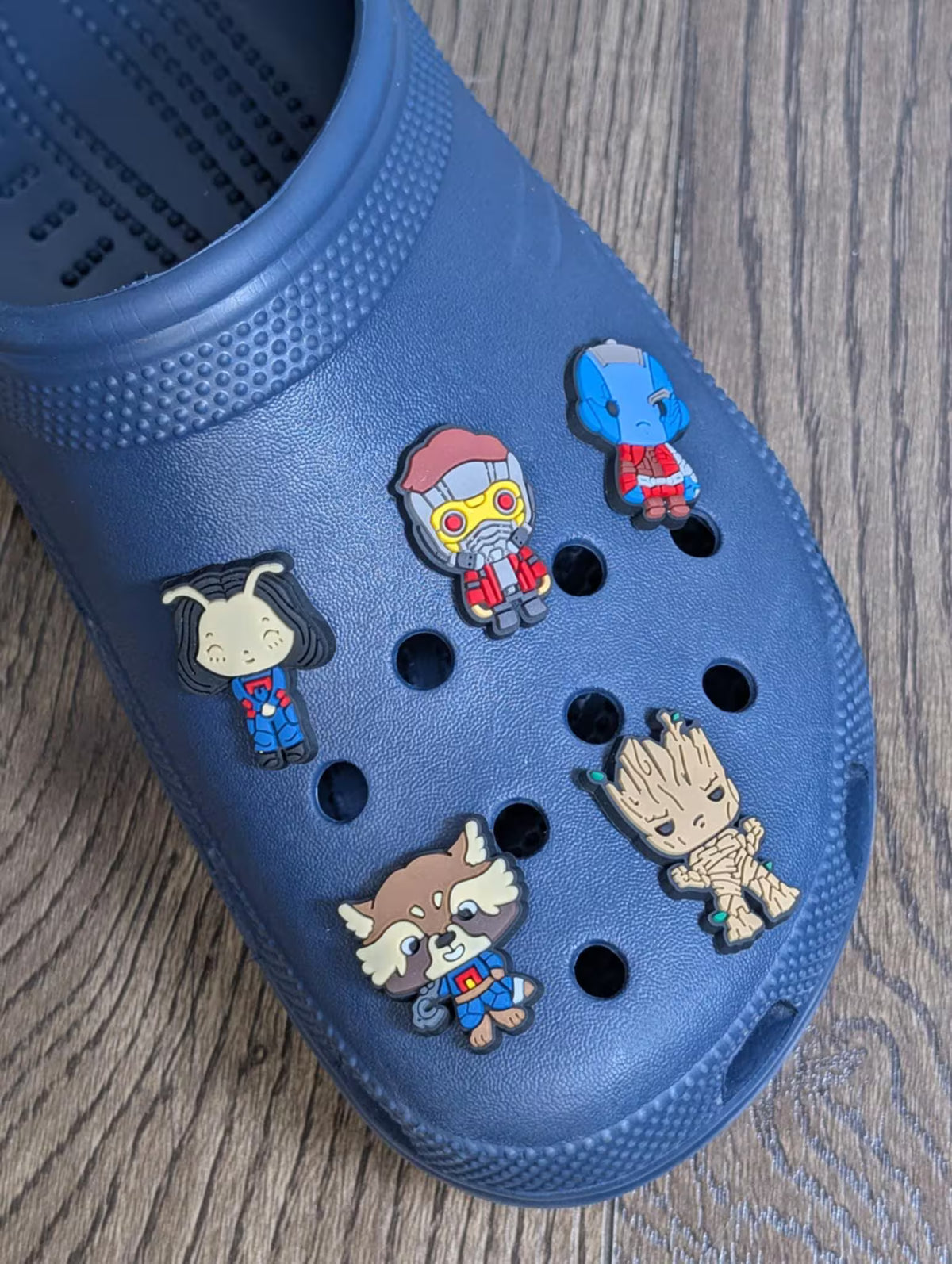 Movie inspired shoe charms