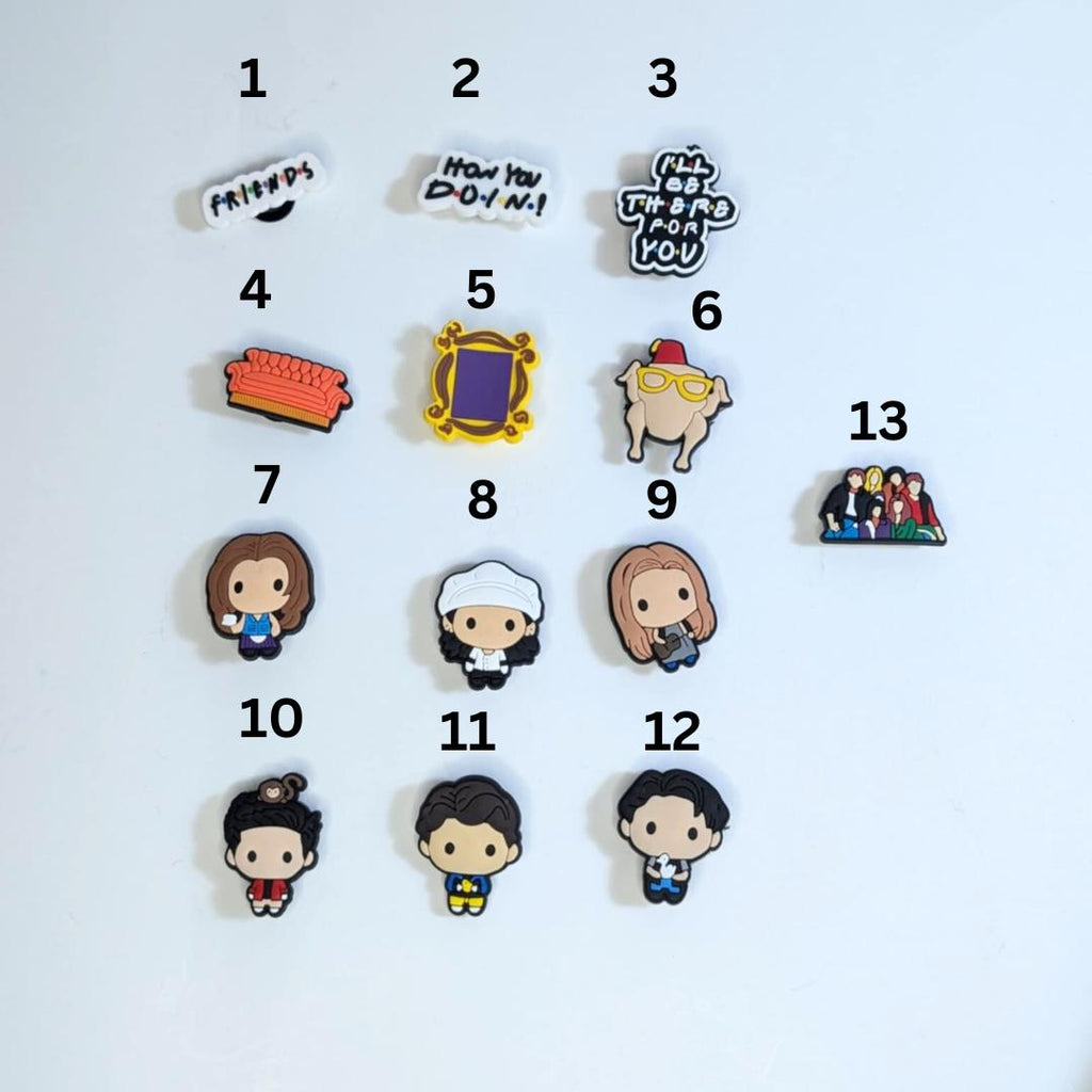 Breloques d'anime japonais pour chaussures, pendentif pour chaussures.