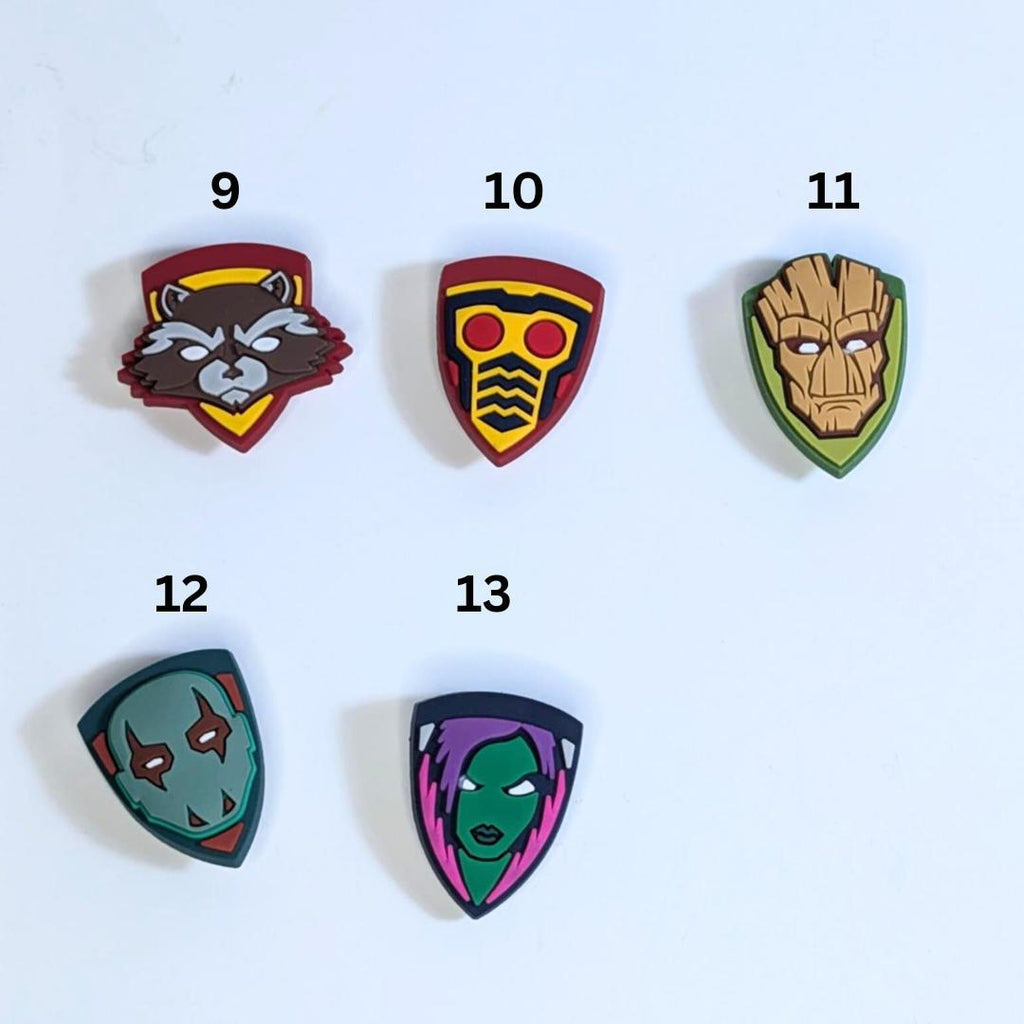 Movie inspired shoe charms