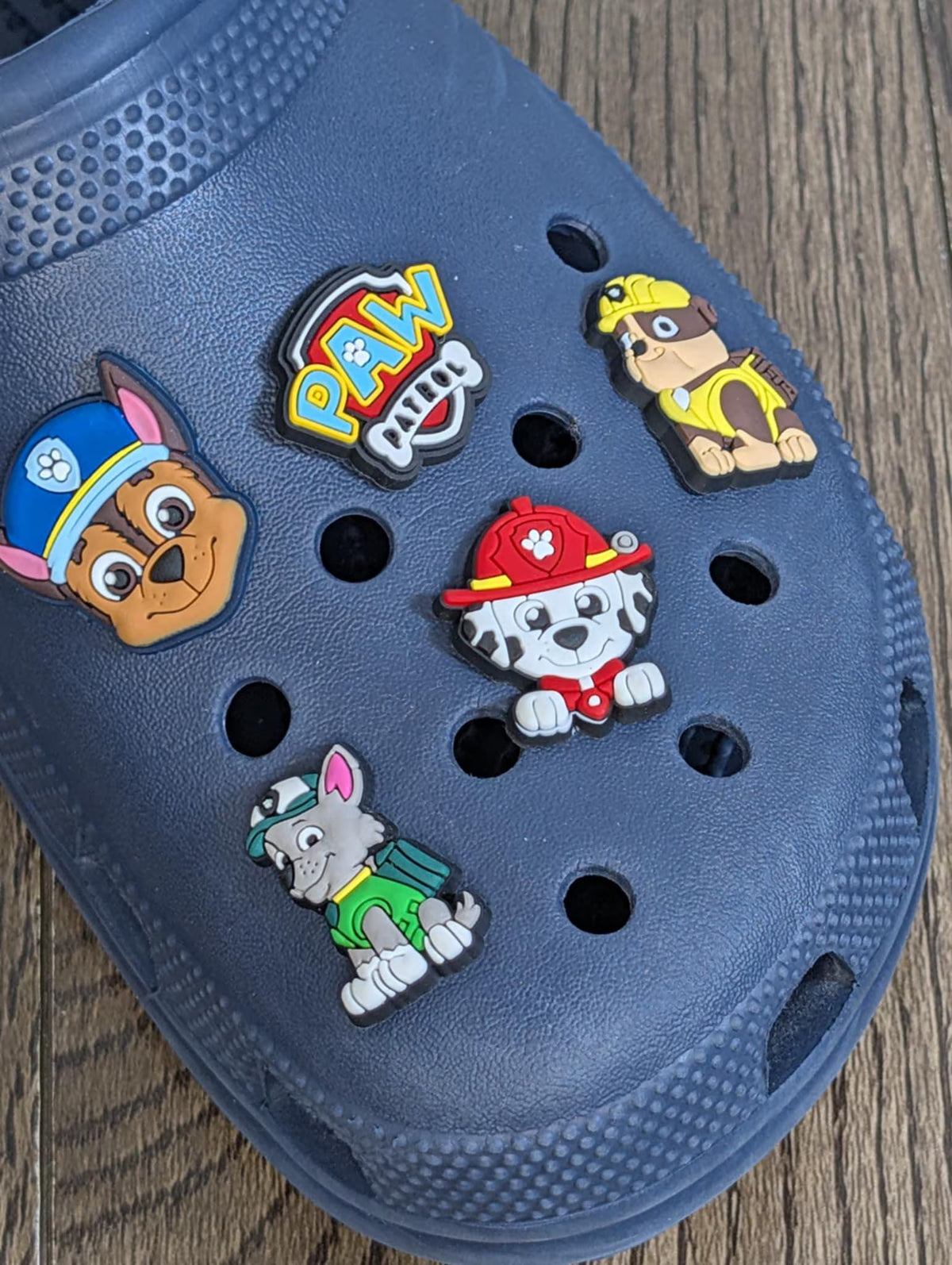 Movie inspired shoe charms