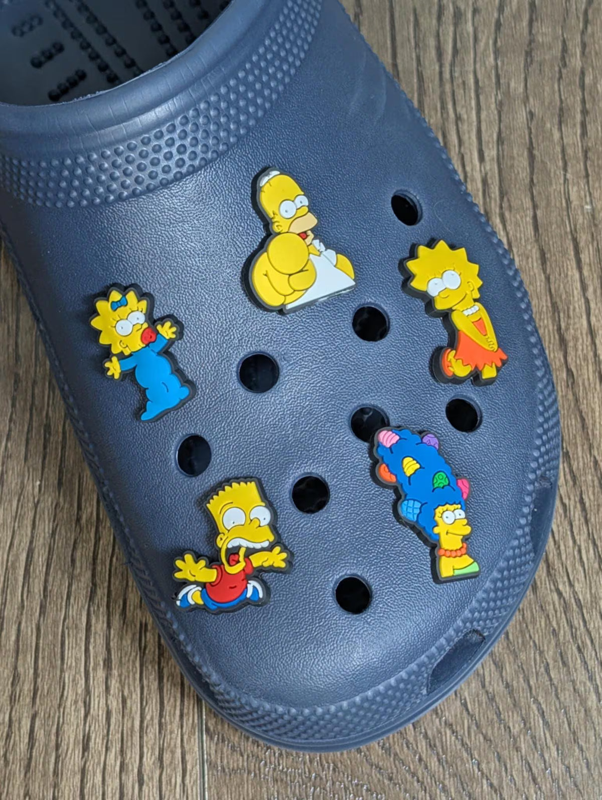 Cartoon inspired shoe charms