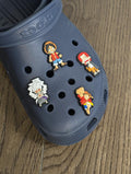 Japanese anime inspired shoe charms