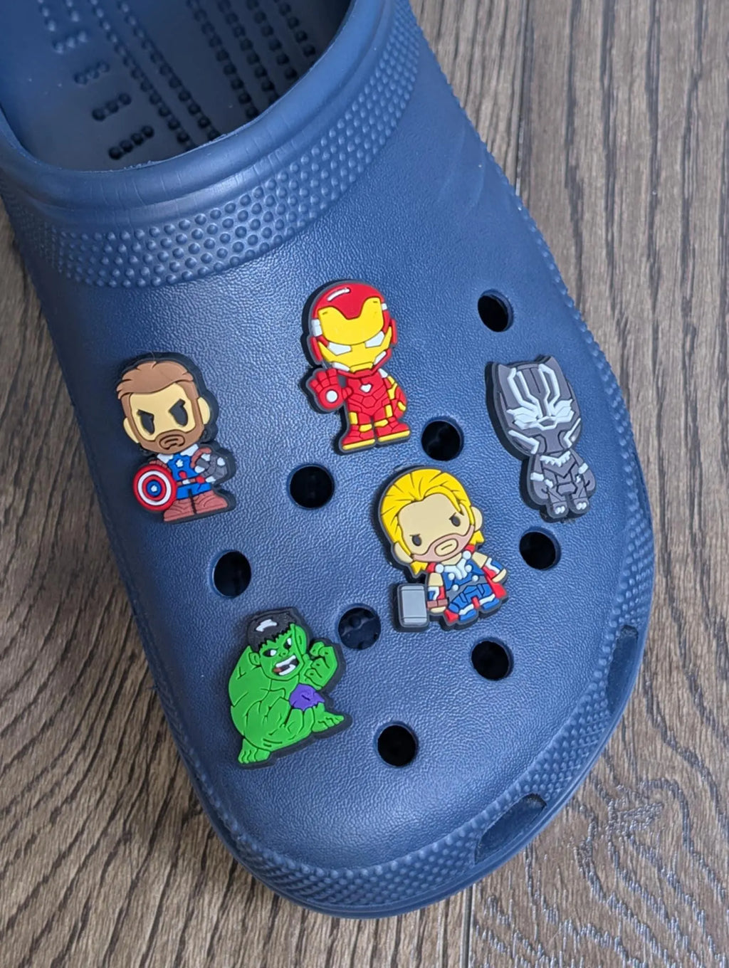 Movie inspired shoe charms