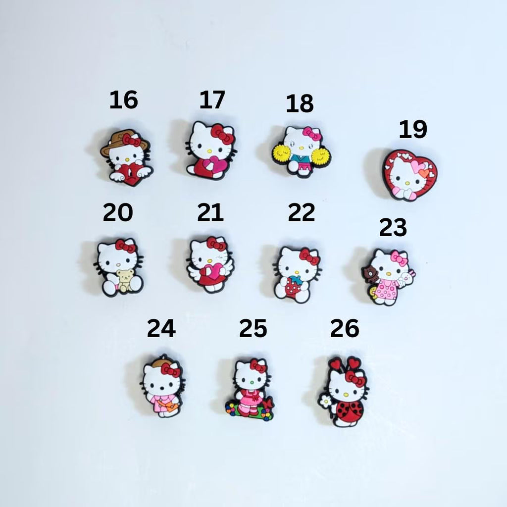 Breloques d'anime japonais pour chaussures, pendentif pour chaussures.