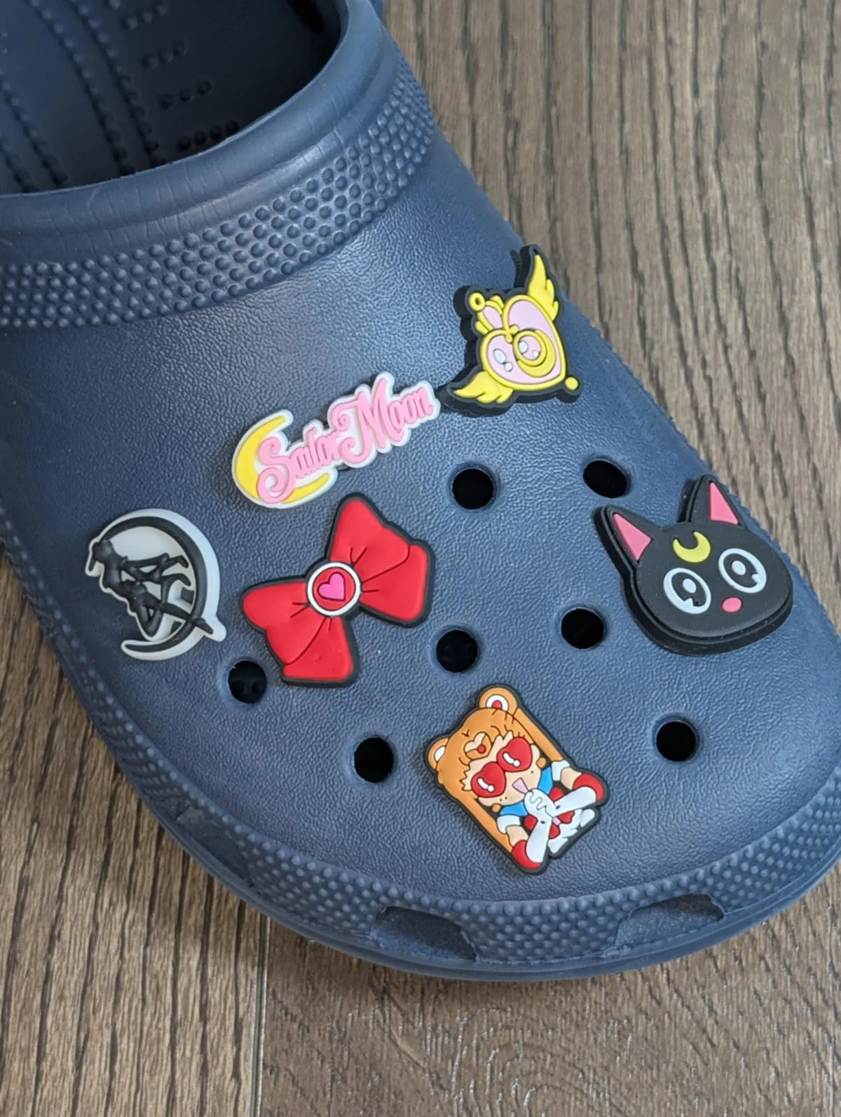 Japanese anime inspired shoe charms