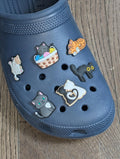 Cat shoe charms
