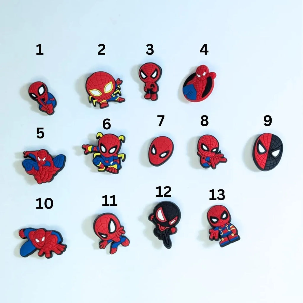 Movie inspired shoe charms