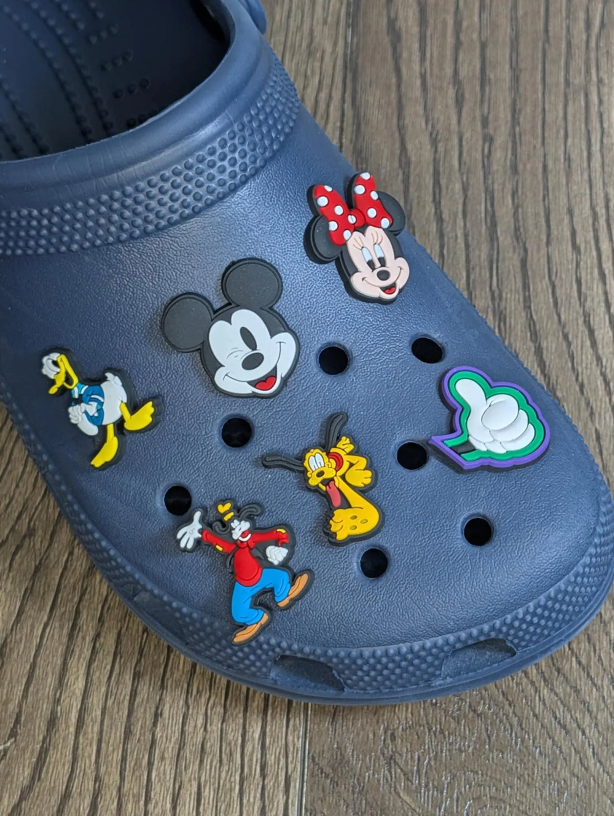 Cartoon inspired shoe charms