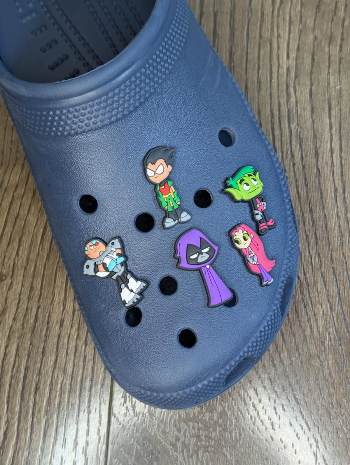 Cartoon inspired shoe charms