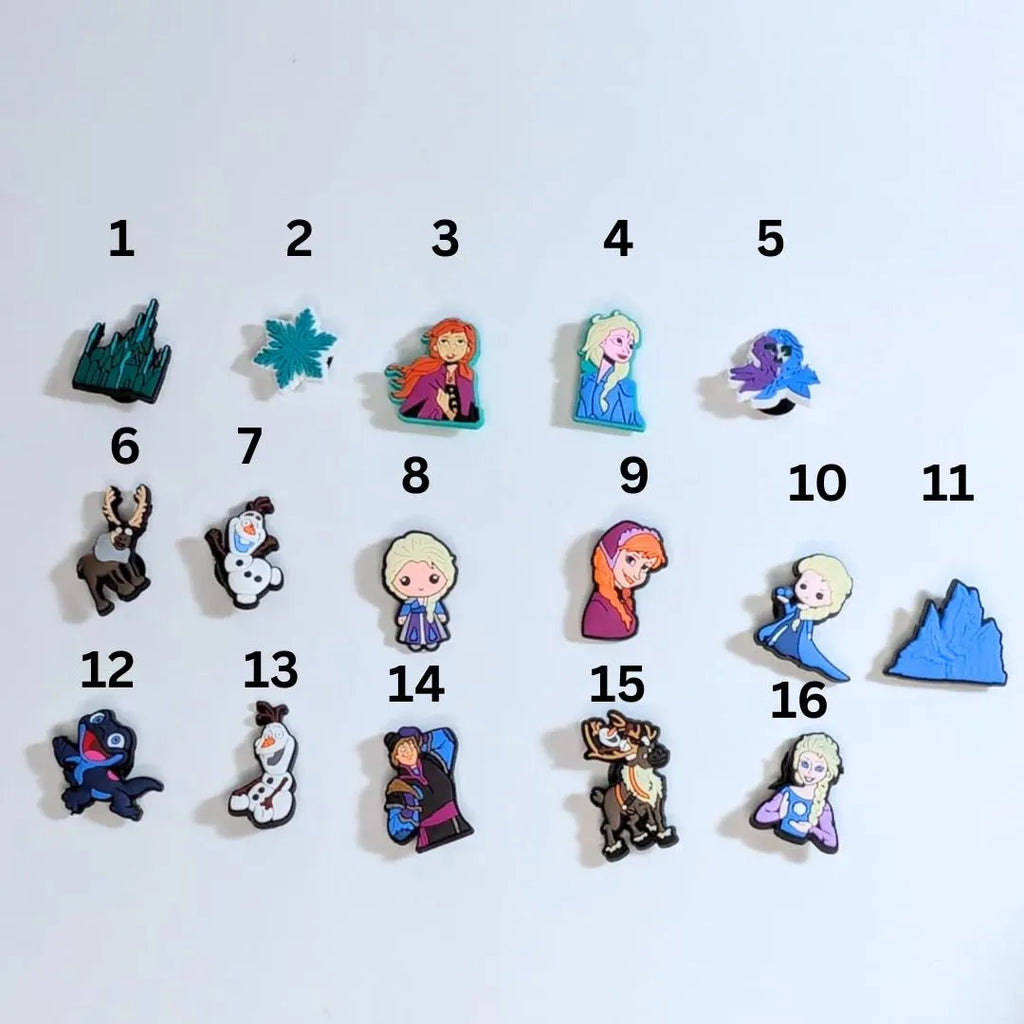 Movie inspired shoe charms