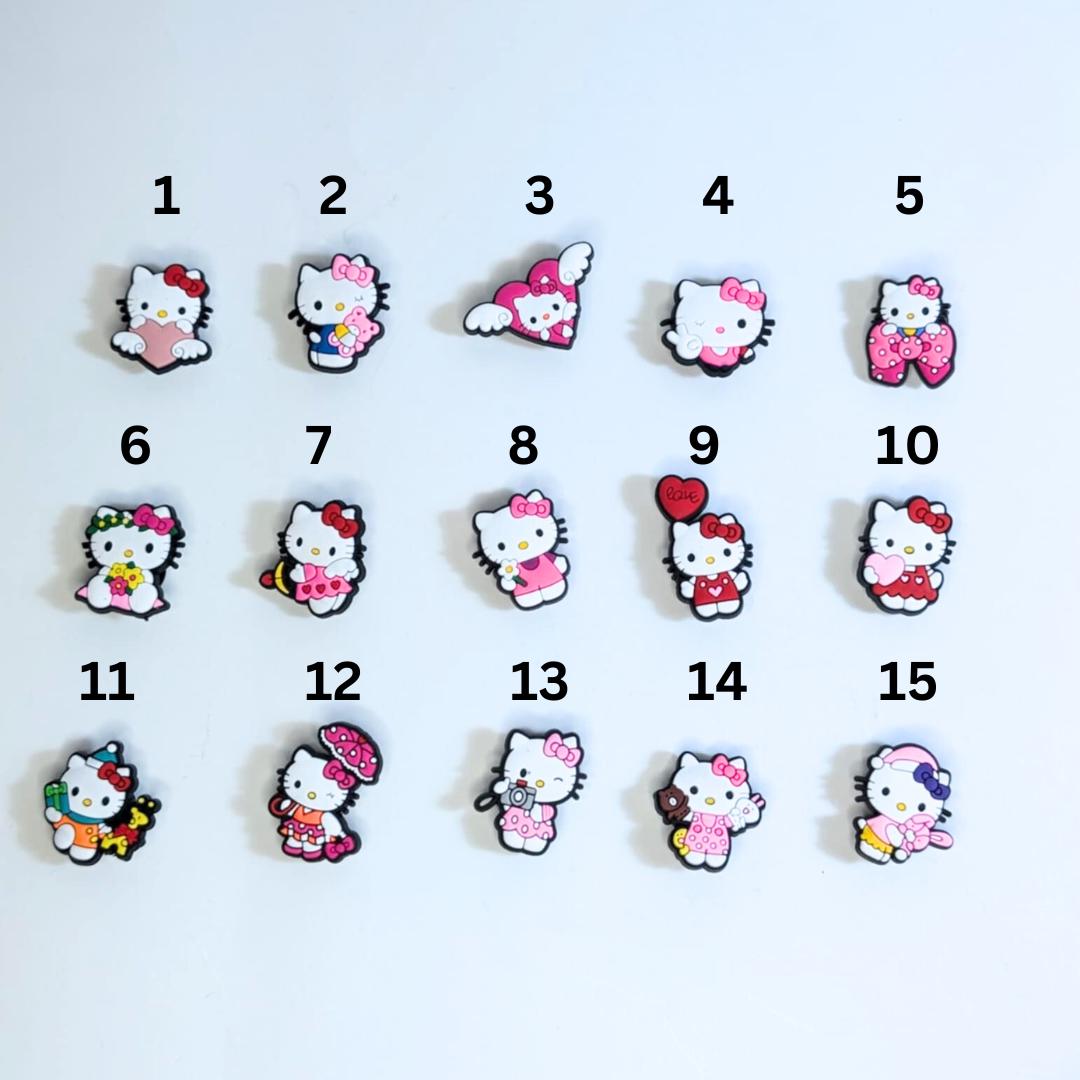 Hello Kitty inspired shoe charm