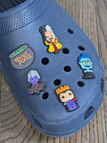 Movie inspired shoe charms