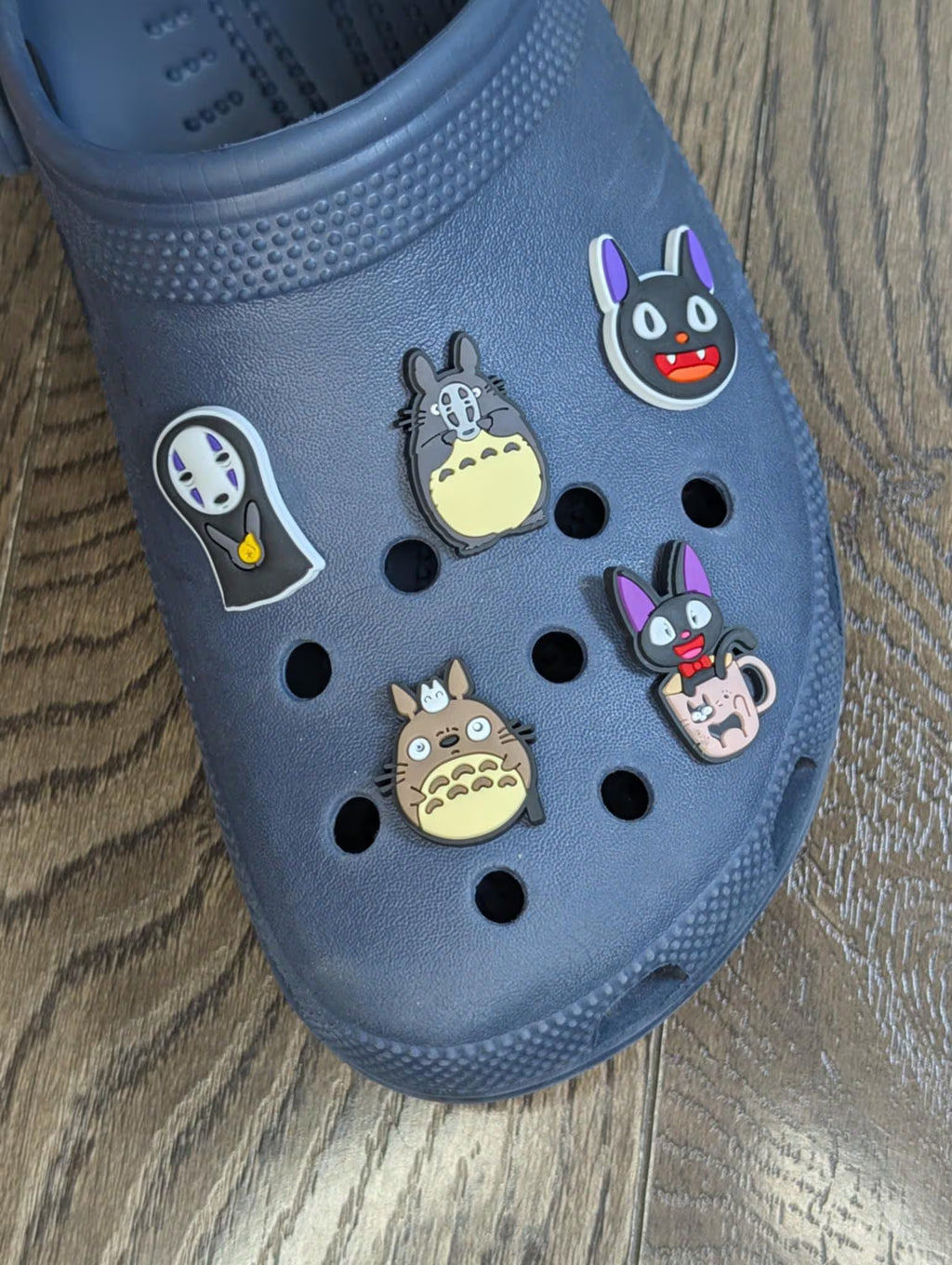Movie inspired shoe charms