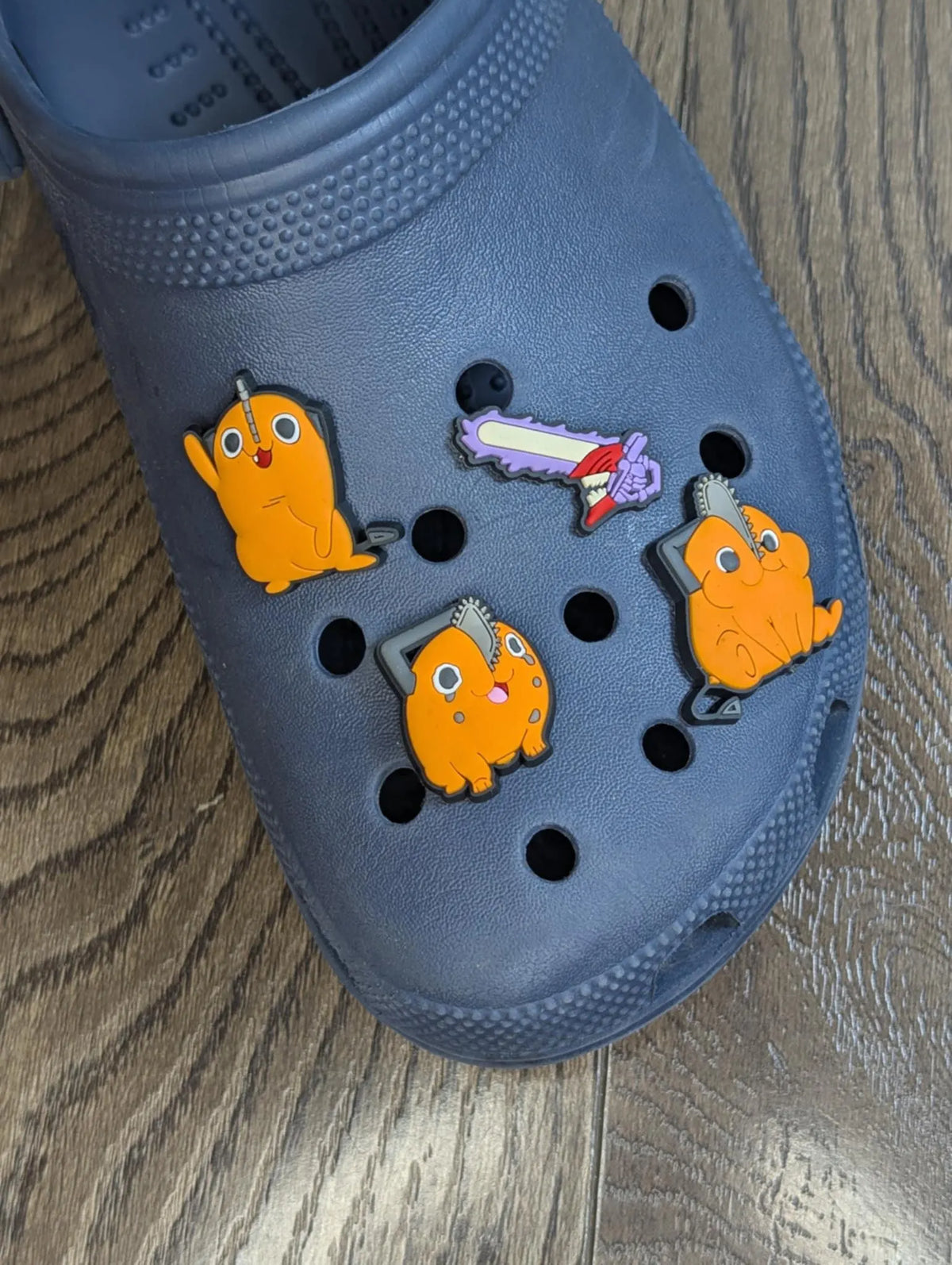 Japanese anime inspired shoe charms