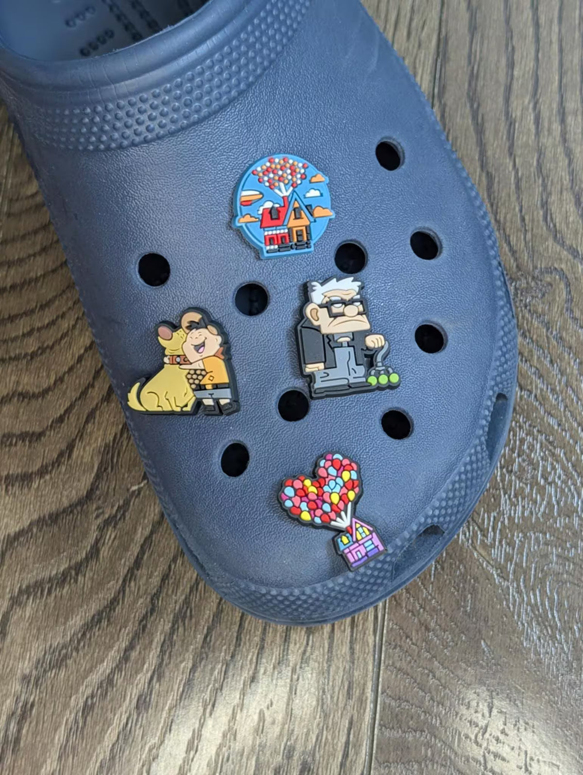 Movie inspired shoe charms