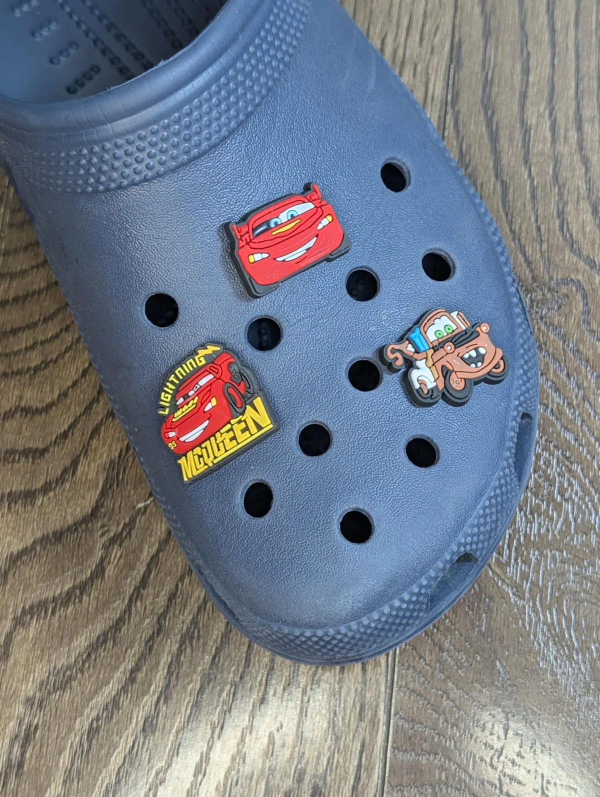 Movie inspired shoe charms