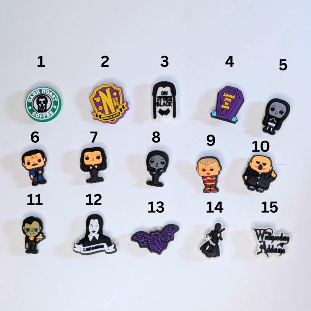 Tv Serie inspired shoe charms