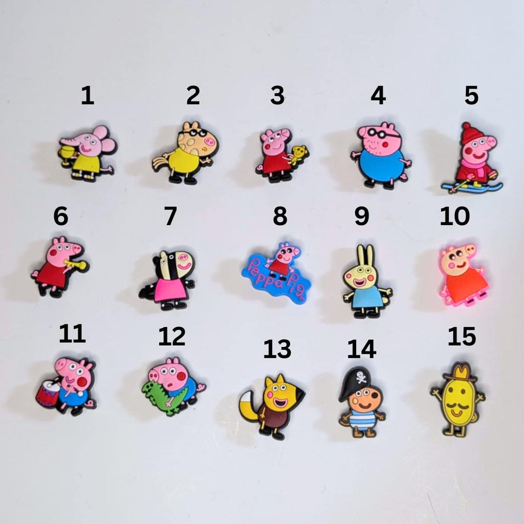 Breloques d'anime japonais pour chaussures, pendentif pour chaussures.
