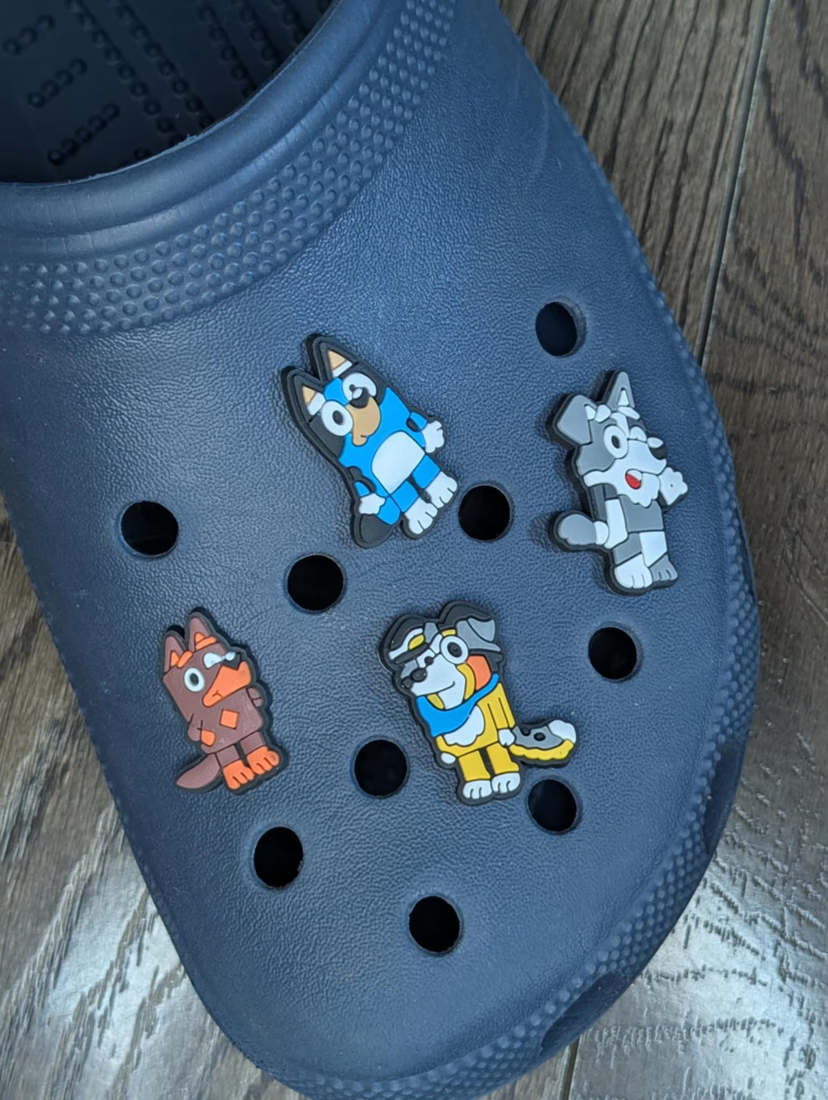 Cartoon inspired shoe charms