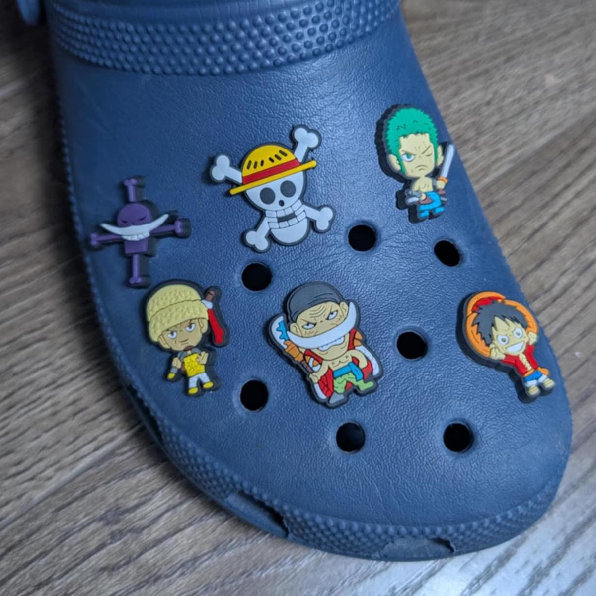 Japanese anime inspired shoe charms