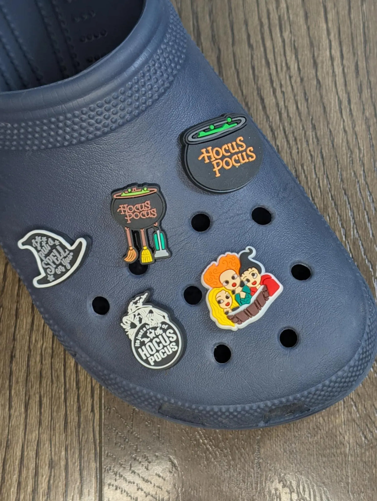 Movie inspired shoe charms