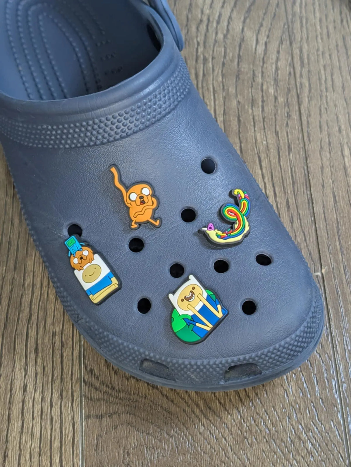 Cartoon inspired shoe charms