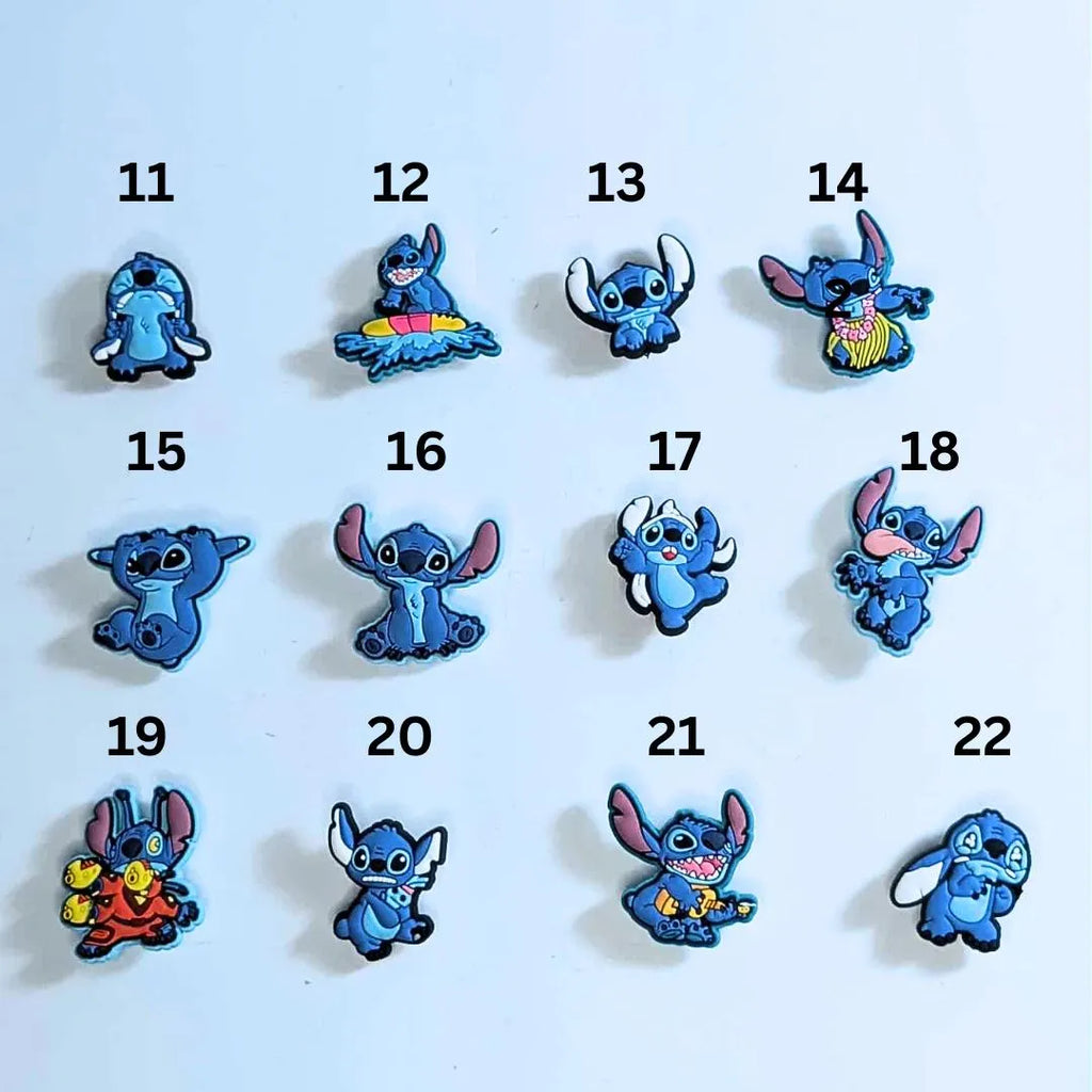 Cartoon inspired shoe charms