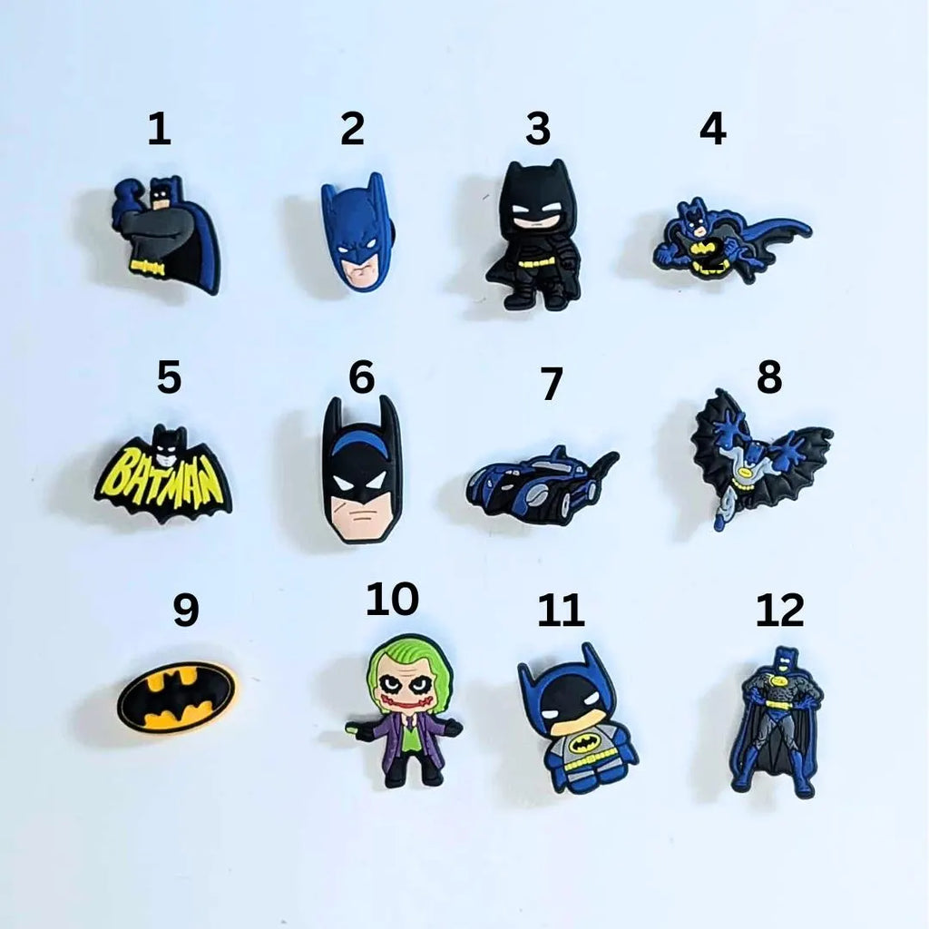 Cartoon inspired shoe charms