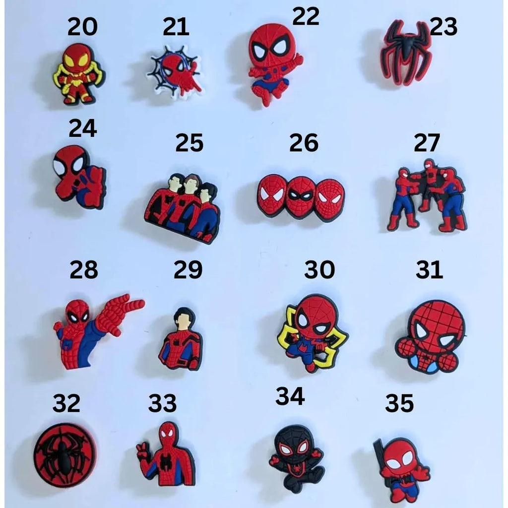 Movie inspired shoe charms