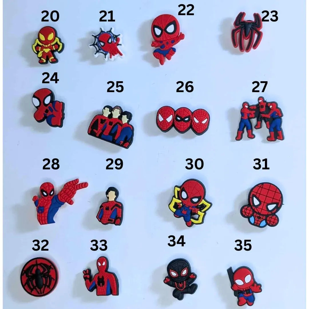 Movie inspired shoe charms