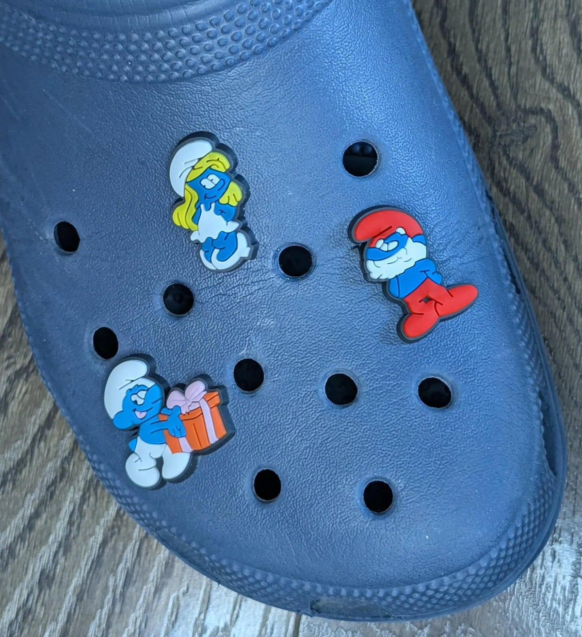 Cartoon inspired shoe charms