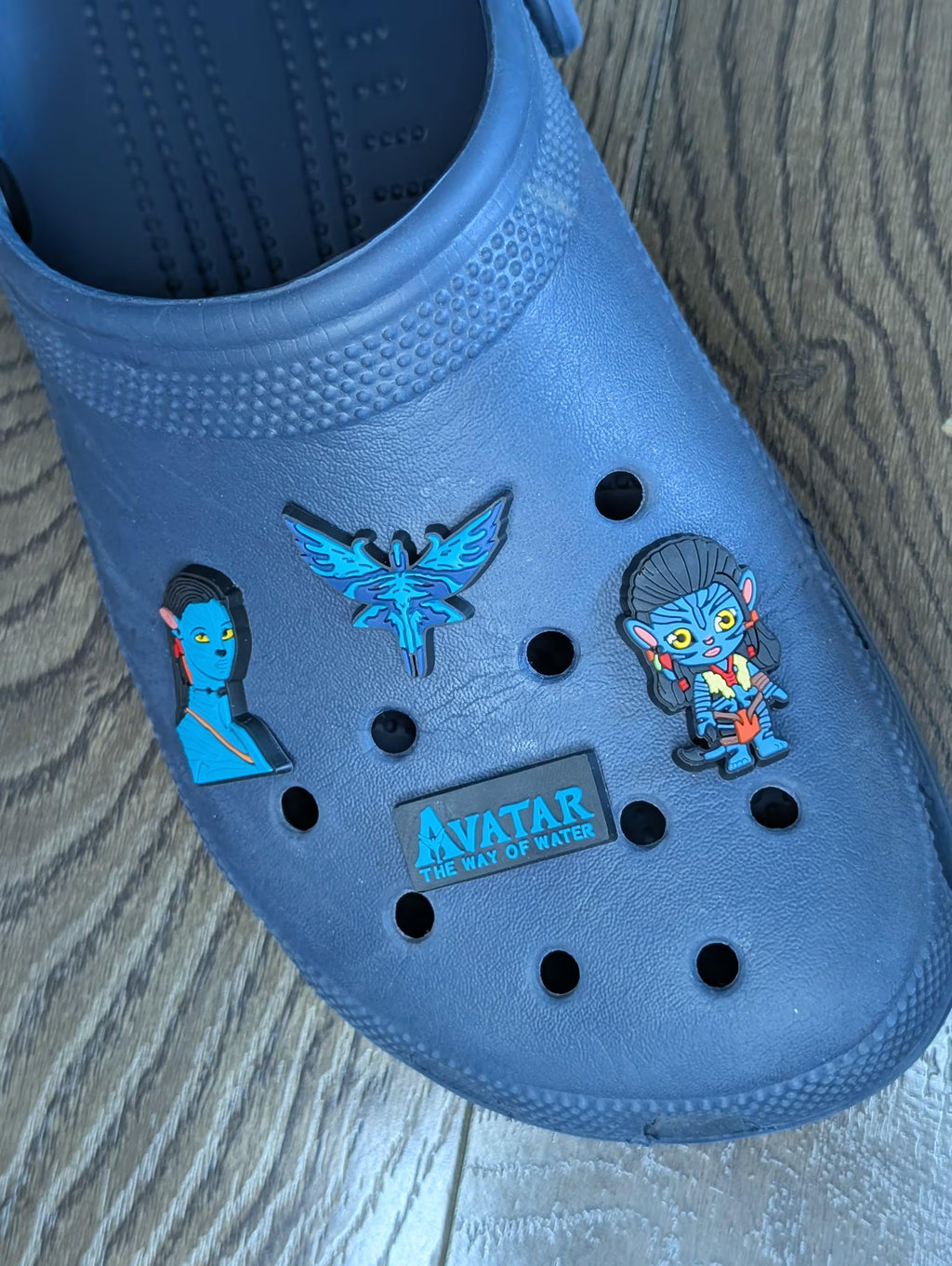 Movie inspired shoe charms