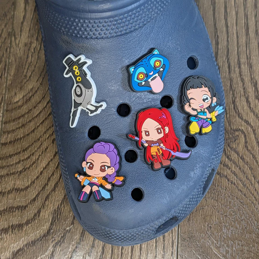 Movie inspired shoe charms