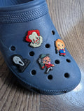 Horror movies inspired shoe charms