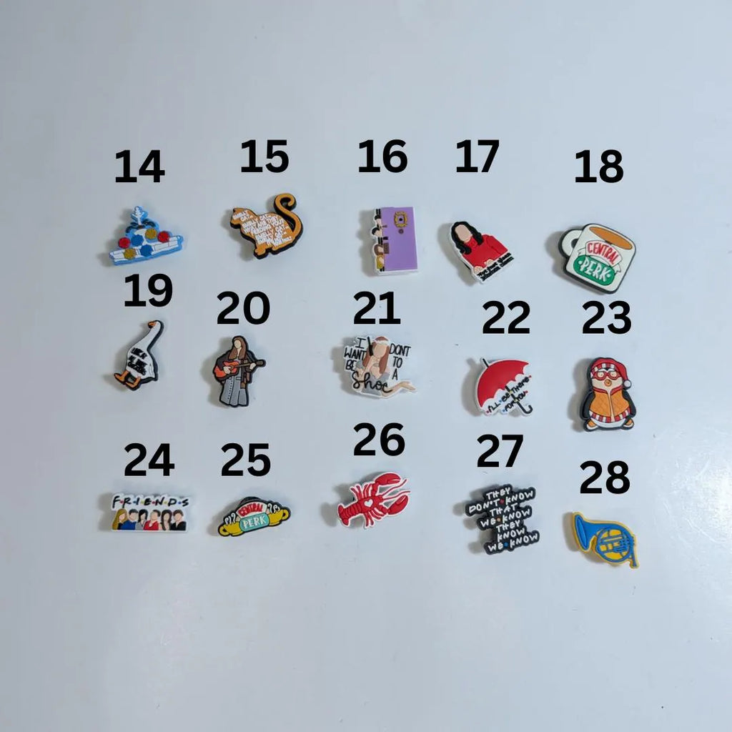 Breloques d'anime japonais pour chaussures, pendentif pour chaussures.