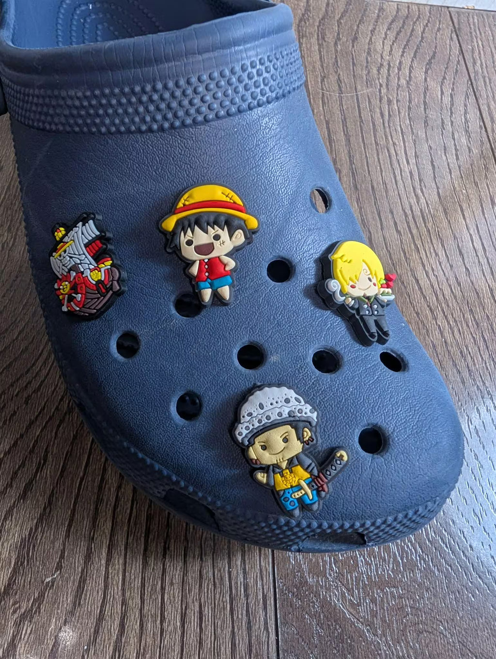 Japanese anime inspired shoe charms