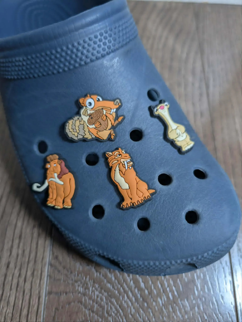 Movie inspired shoe charms