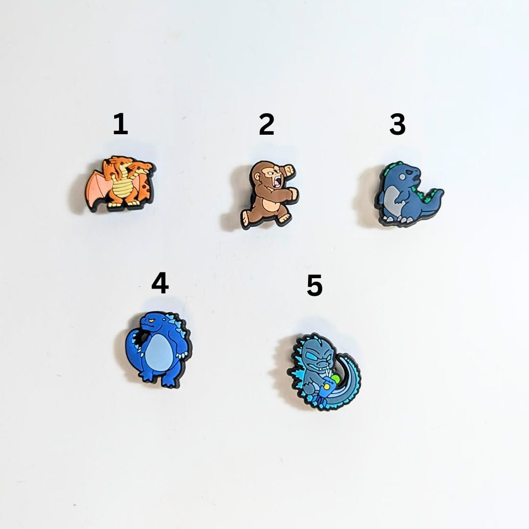 Movie inspired shoe charms