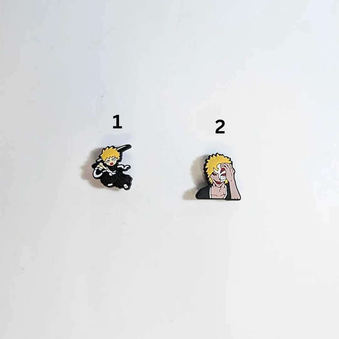Japanese anime inspired shoe charms